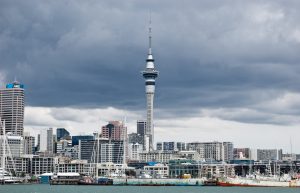 Sky Tower above the CBD